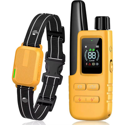 Dog Training Collar Dual-Channel Remote Waterproof 3,300 Ft Range
