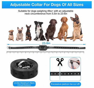 Dog Training Collar Wireless Boundary Waterproof 656-Foot Range