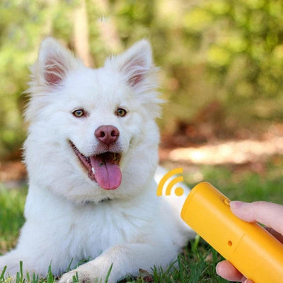Dog Training Device Ultrasonic Portable LED Flashlight