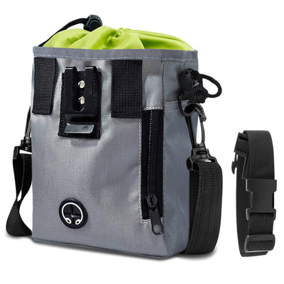 Dog Training Treat Pouch Weatherproof Nylon Waste Bag Dispenser