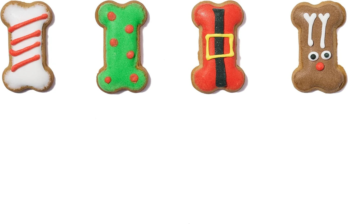 Dog Treat Advent Calendar 24 Gingerbread Biscuits Individually Wrapped