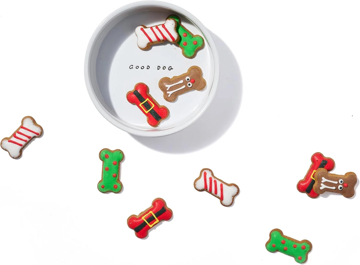 Dog Treat Advent Calendar 24 Gingerbread Biscuits Individually Wrapped
