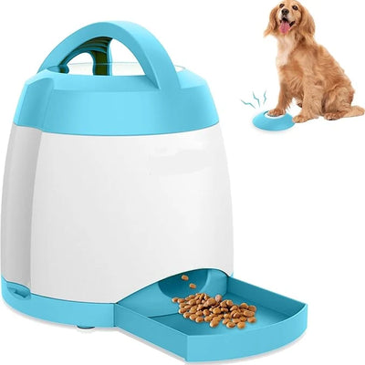Dog Treat Dispenser Remote-Controlled Adjustable Portions 164-Foot Range