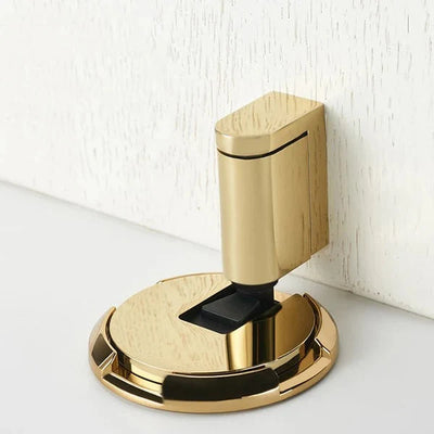 Door Stopper Adjustable Zinc Alloy Adhesive or Screw Mounting