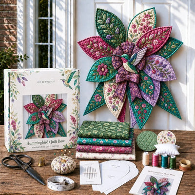 Door Wreath Sewing Kit Forest Fox Complete Beginner-Friendly