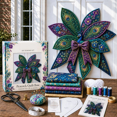Door Wreath Sewing Kit Forest Fox Complete Beginner-Friendly