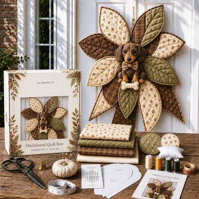 Door Wreath Sewing Kit Forest Fox Complete Kit