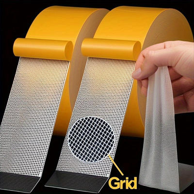 Double-Sided Tape Tear-Resistant Fabric Residue-Free 20m Roll