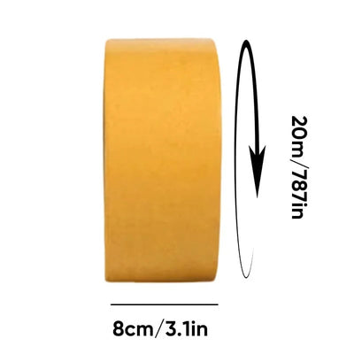 Double-Sided Tape Tear-Resistant Fabric Residue-Free 20m Roll