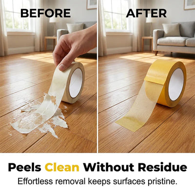 Double-Sided Tape Tear-Resistant Fabric Residue-Free 20m Roll