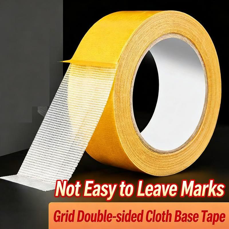 Double-Sided Tape Tear-Resistant Fabric Residue-Free 20m Roll