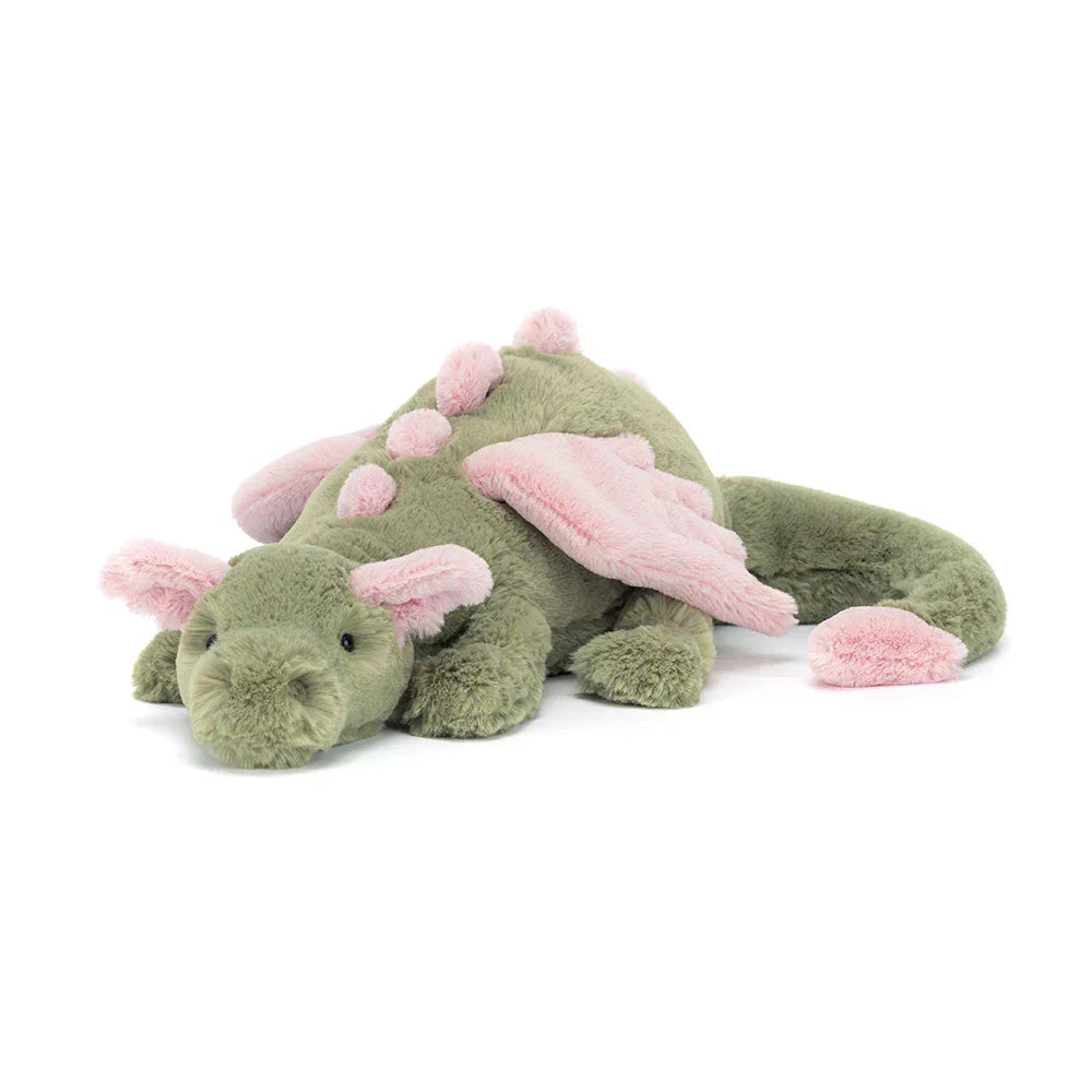 Dragon Plush Toy Extra-Soft With Embroidered Face & Wings