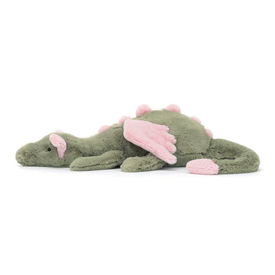 Dragon Plush Toy Extra-Soft With Embroidered Face & Wings