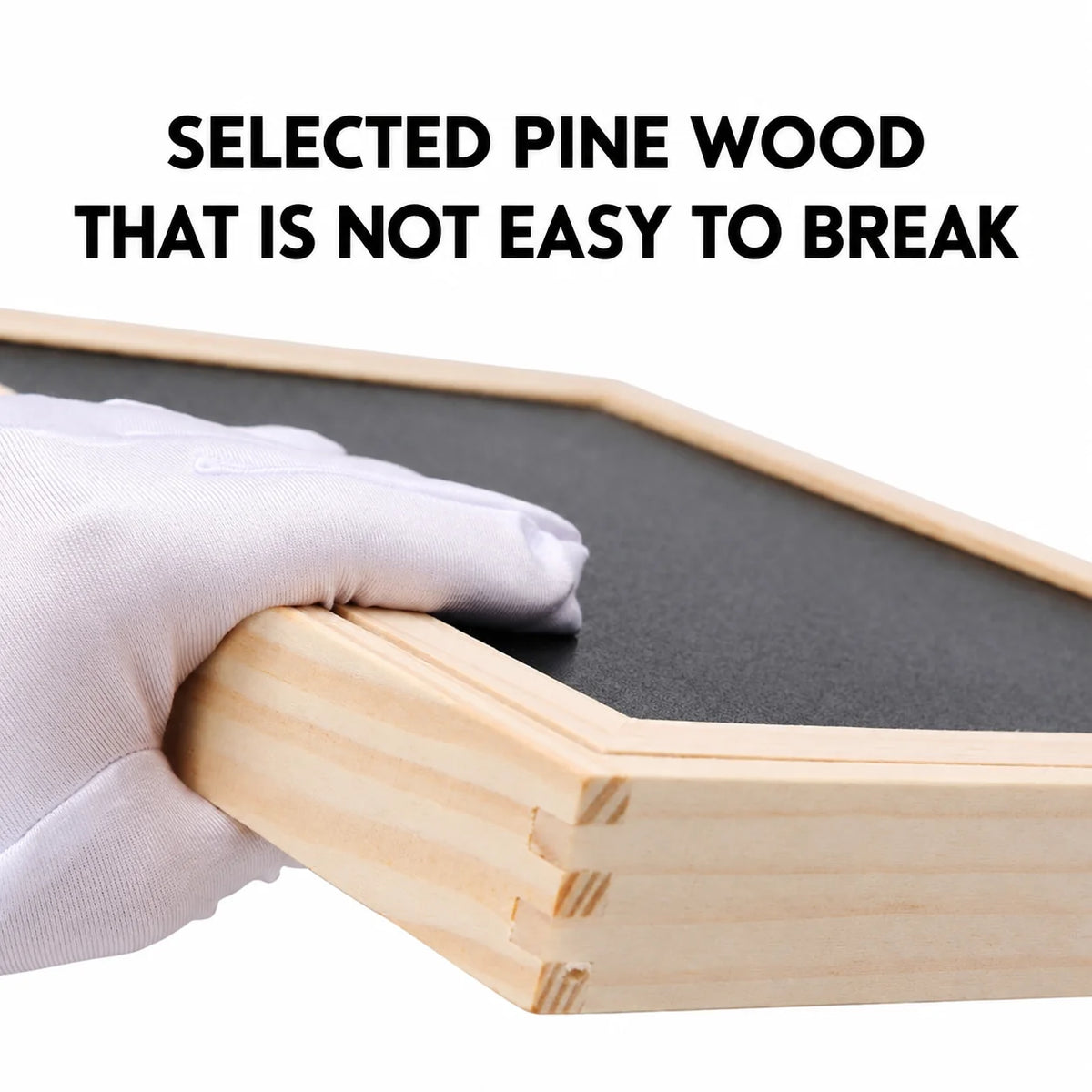 Drawing Board Magnetic & Erasable Foldable Wood Frame