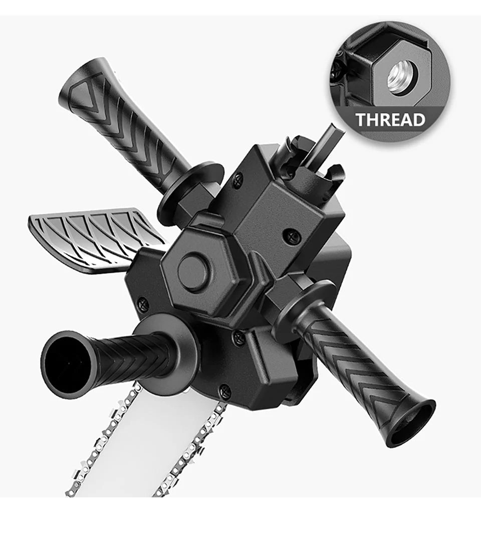 Drill Chainsaw Attachment 4 Inch Tungsten Chain Lightweight