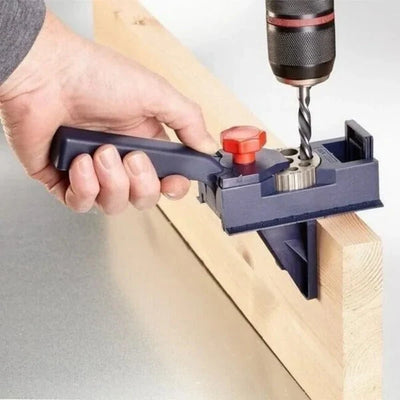 Drill Guide 90-Degree Adjustable Fence Depth Stop
