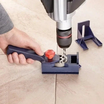 Drill Guide 90-Degree Adjustable Fence Depth Stop