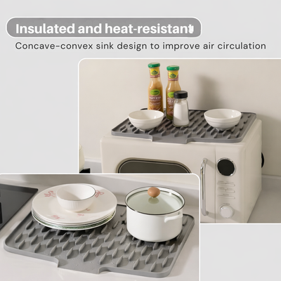 Drip Mat Sloped Drainage Heat-Resistant Silicone