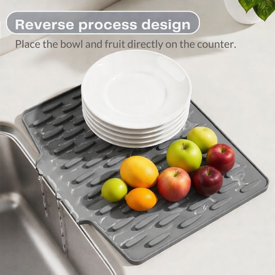 Drip Mat Sloped Drainage Heat-Resistant Silicone