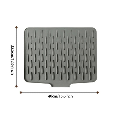 Drip Mat Sloped Drainage Heat-Resistant Silicone