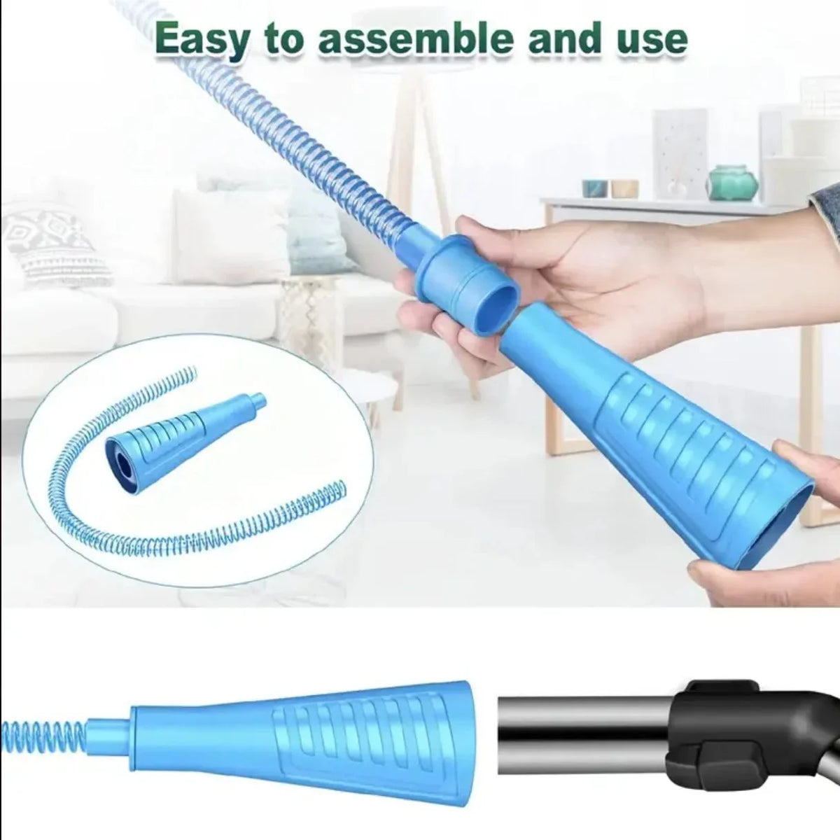 Dryer Vent Cleaner Flexible Long-Reach Attachment