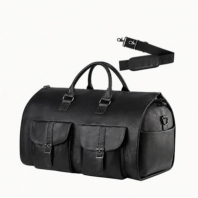 Duffle Bag Convertible Garment Carrier Separate Shoe Compartment