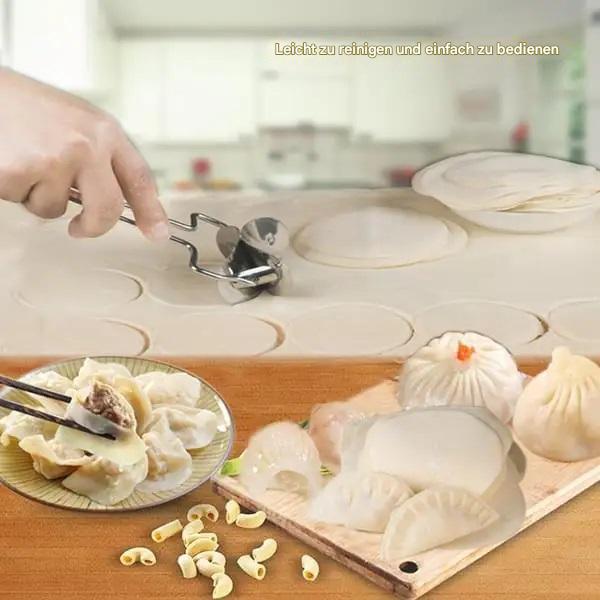 Dumpling Cutter Ergonomic Handle & Uniform Shapes