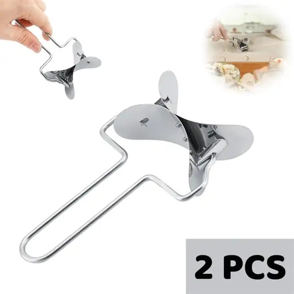 Dumpling Cutter Ergonomic Handle & Uniform Shapes
