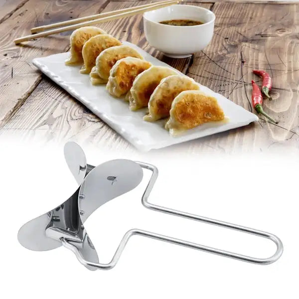 Dumpling & Pasta Cutter Ergonomic Handle One-Step Shaping