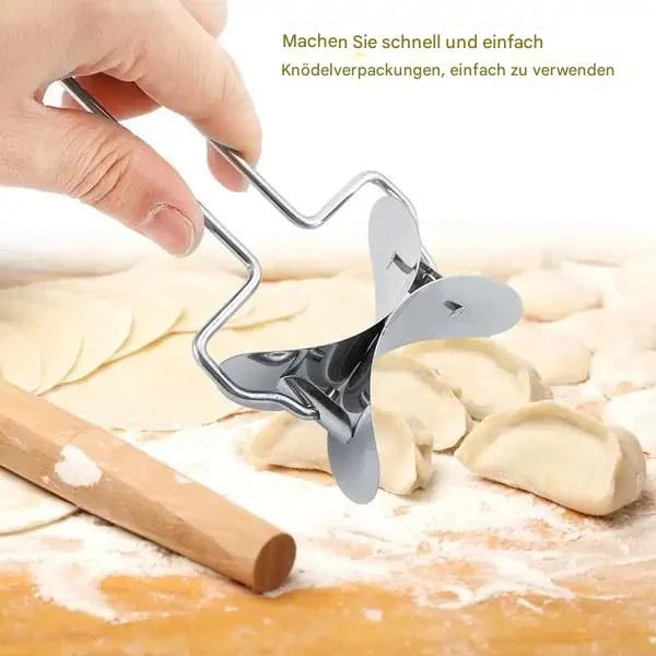 Dumpling & Pasta Cutter Ergonomic Handle One-Step Shaping