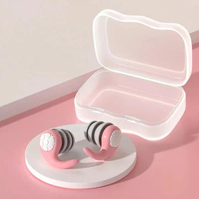 Earplugs Noise-Cancelling Soft Silicone Washable & Reusable