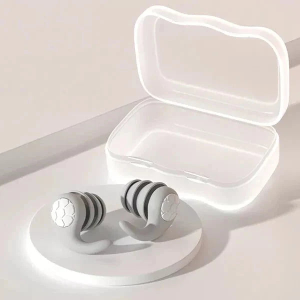 Earplugs Noise-Cancelling Soft Silicone Washable & Reusable