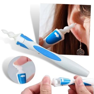 Earwax Removal Tool Silicone Spiral Tips 16 Replaceable Tips