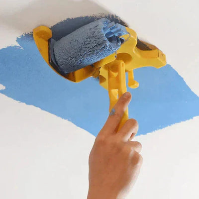 Edging Roller Set Integrated Paint Guard & Detail Brush