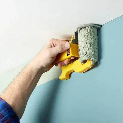 Edging Roller Set Integrated Paint Guard & Detail Brush