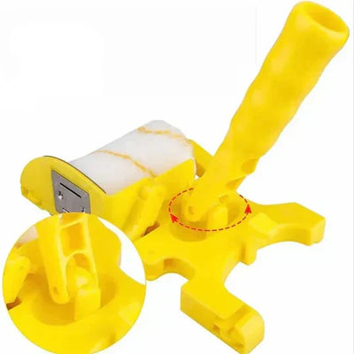 Edging Roller Set Integrated Paint Guard & Detail Brush