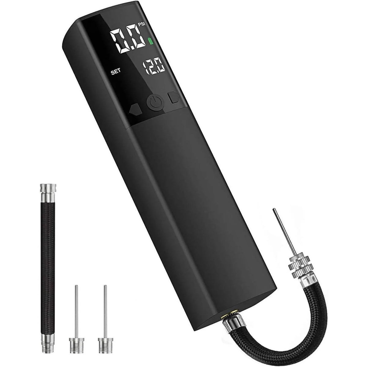 Electric Ball Pump Digital LCD Auto-Stop Rechargeable
