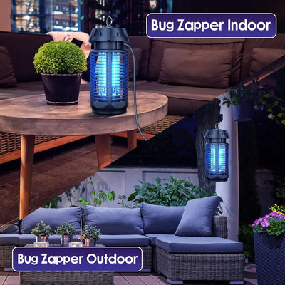 Electric Bug Zapper 20W UV 4200V Grid Splash-Proof