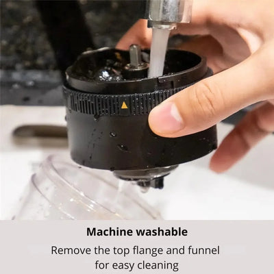 Electric Coffee Grinder Adjustable Grind USB Rechargeable