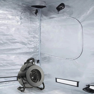Electric Heater Fan 1500W Fast Even Heating Moisture-Resistant