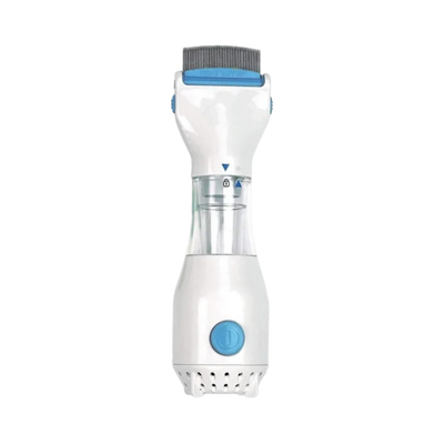 Electric Lice Comb Battery-Operated Rounded Teeth Disposable Filter