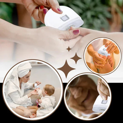Electric Nail Trimmer Dual-Speed USB Rechargeable & Cordless