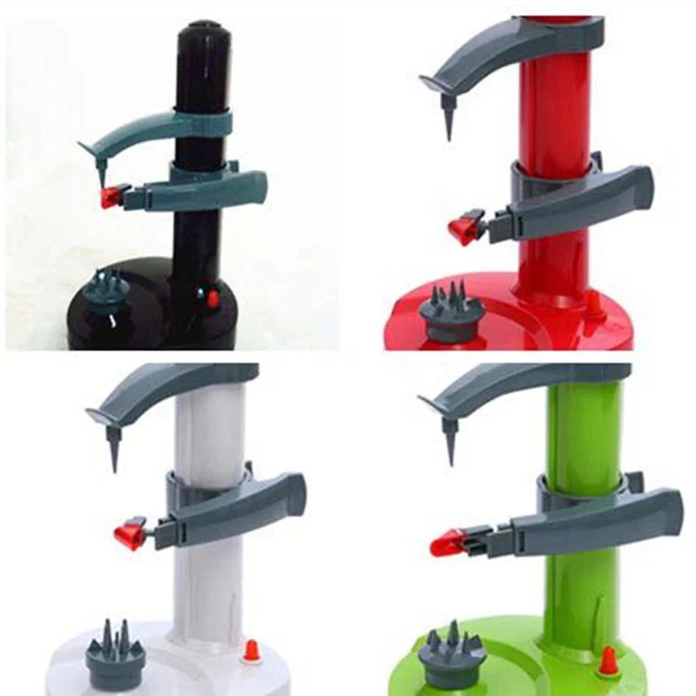 Electric Potato Peeler Adjustable Chamber Automatic Shutoff