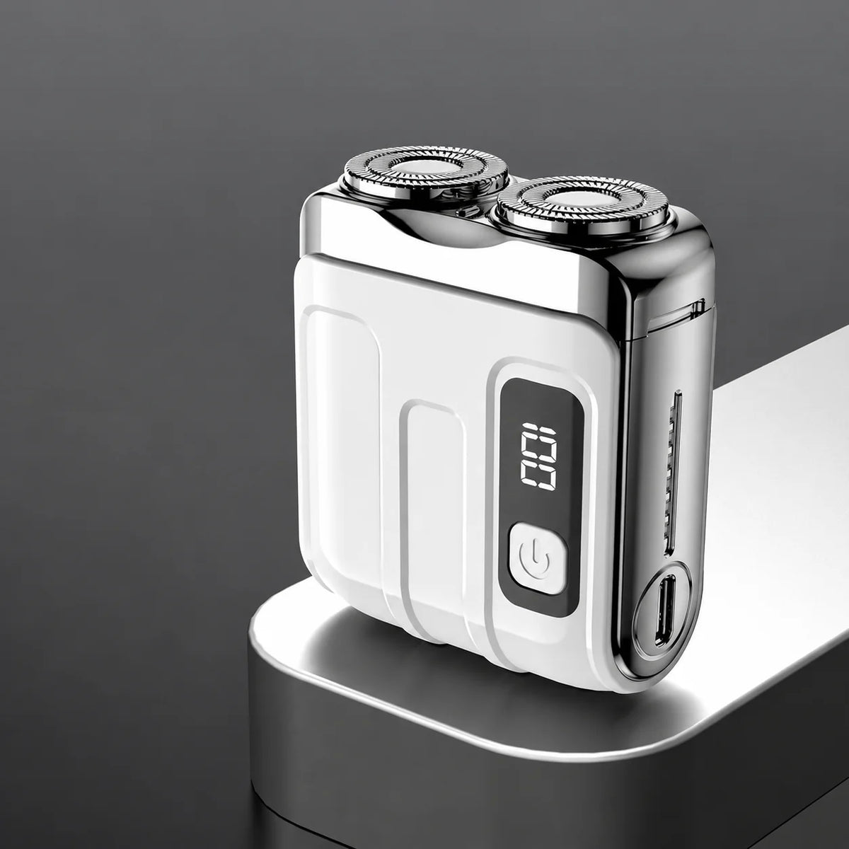 Electric Shaver Dual Head & Beard Sensor USB Rechargeable