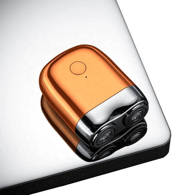 Electric Shaver Dual Rotary Floating Heads USB-C Rechargeable