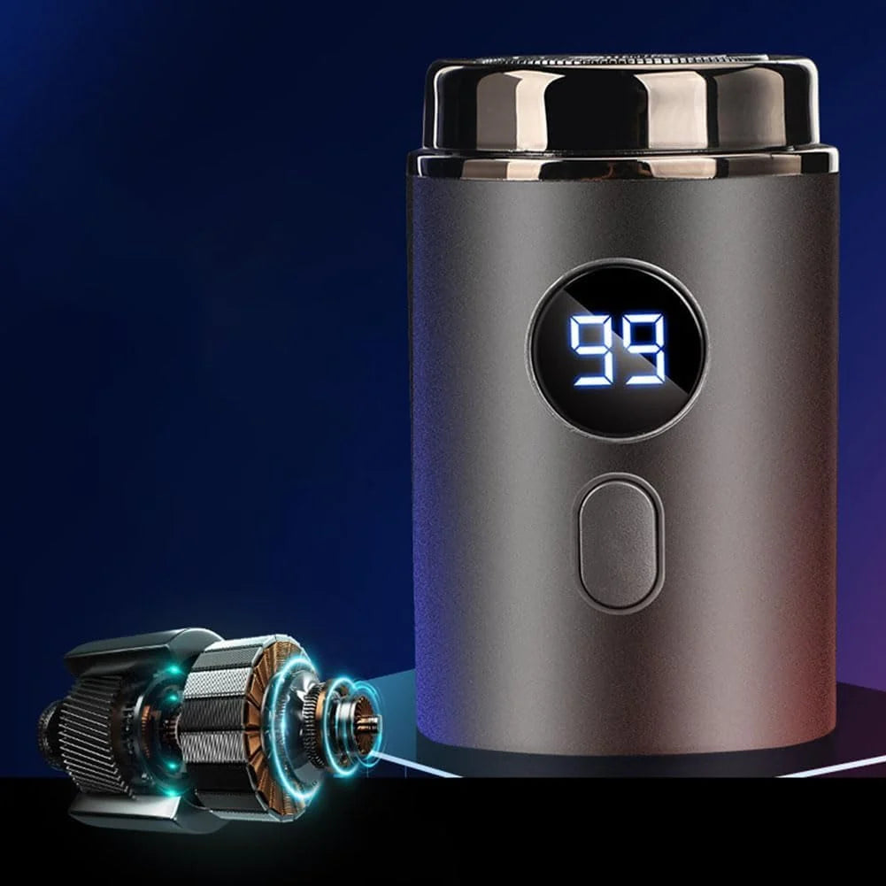 Electric Shaver Portable Rechargeable LED Battery Indicator