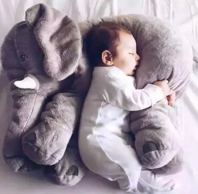 Elephant Plush Pillow Ultra-Soft Reinforced Seams