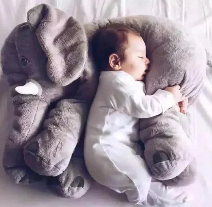 Elephant Plush Pillow Ultra-Soft Reinforced Seams