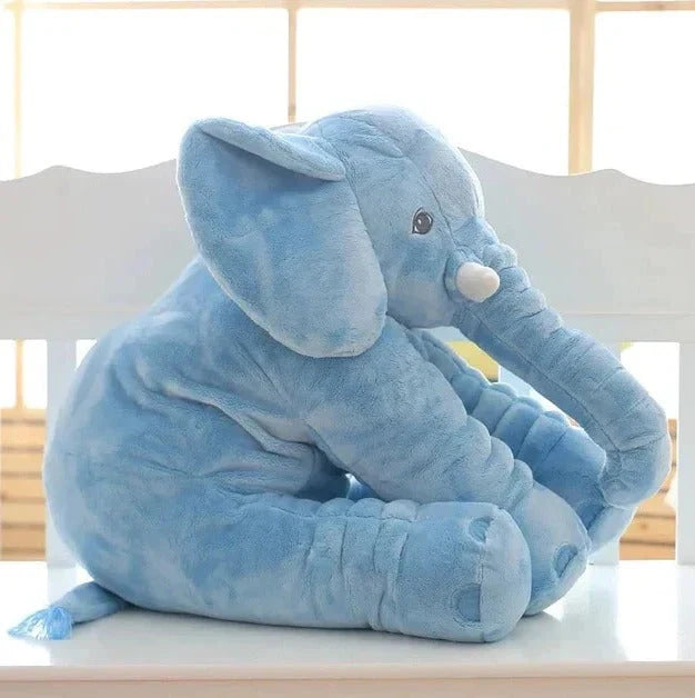 Elephant Plush Pillow Ultra-Soft Reinforced Seams