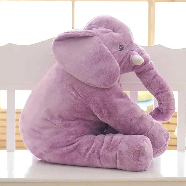Elephant Plush Pillow Ultra-Soft Reinforced Seams